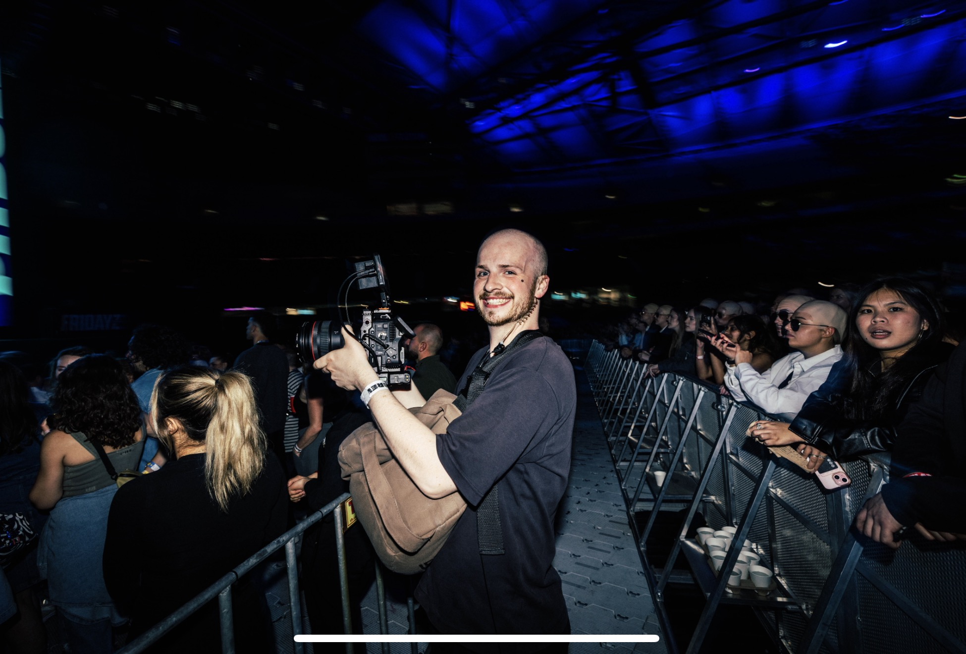Fridayz Live - pit, Marvel Stadium, MEL - cinematography by Ben Callaghan
